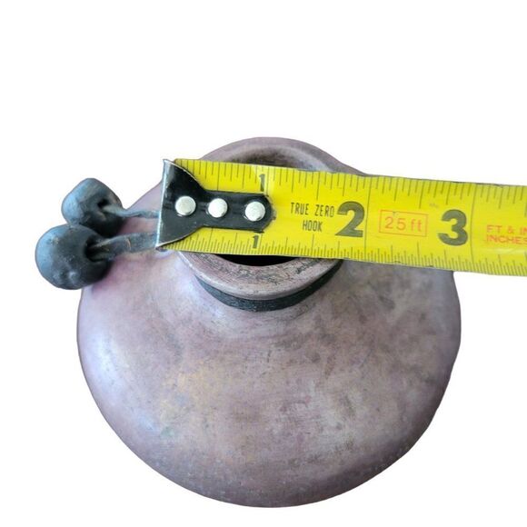 Vintage 1991 Montaage Moon Collection Clay Half Moon Vase - Picture 6 of 10